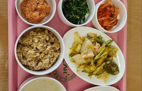 에덴요양병원 건강채식밥상 - 뿌리채소구이