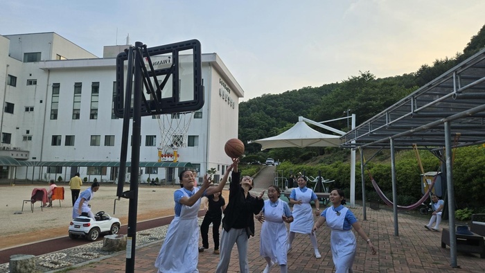 21.필리핀 선교사들과 농구 한게임 -