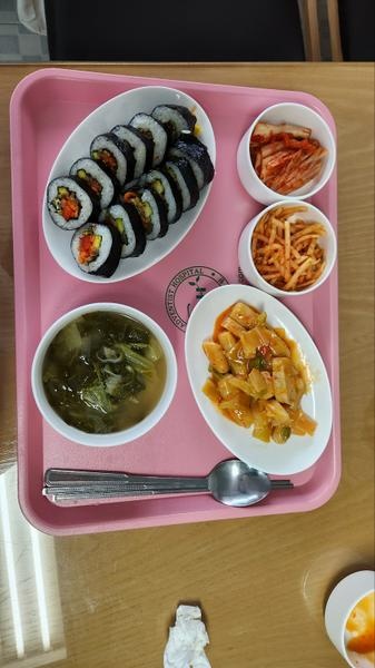 에덴요양병원 건강채식밥상 - 새싹김밥 - 