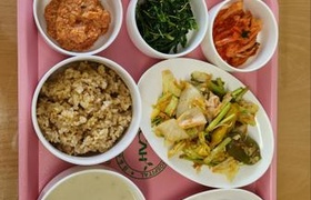 에덴요양병원 건강채식밥상 - 뿌리채소구이