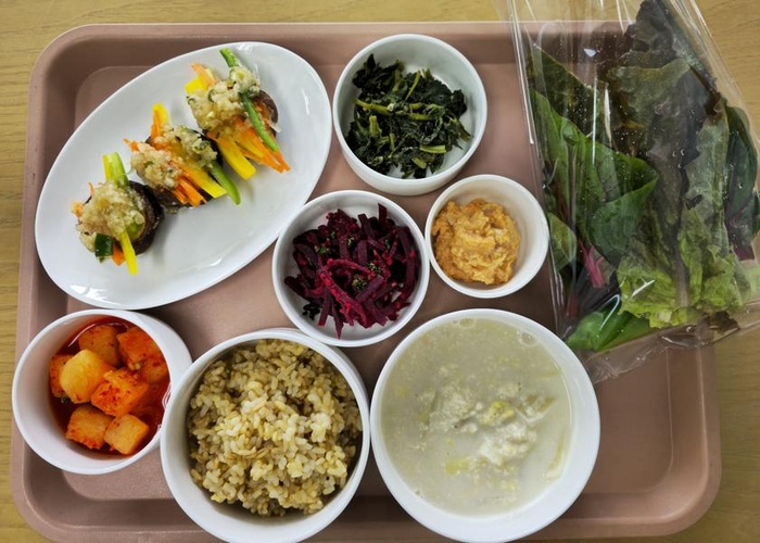 에덴요양병원 건강채식밥상 - 표고버섯선 - 