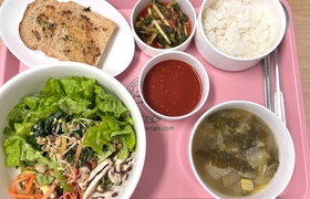 에덴요양병원 건강채식밥상 - 마늘빵