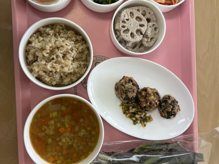 에덴요양병원 건강채식밥상 - 가지볼 - 