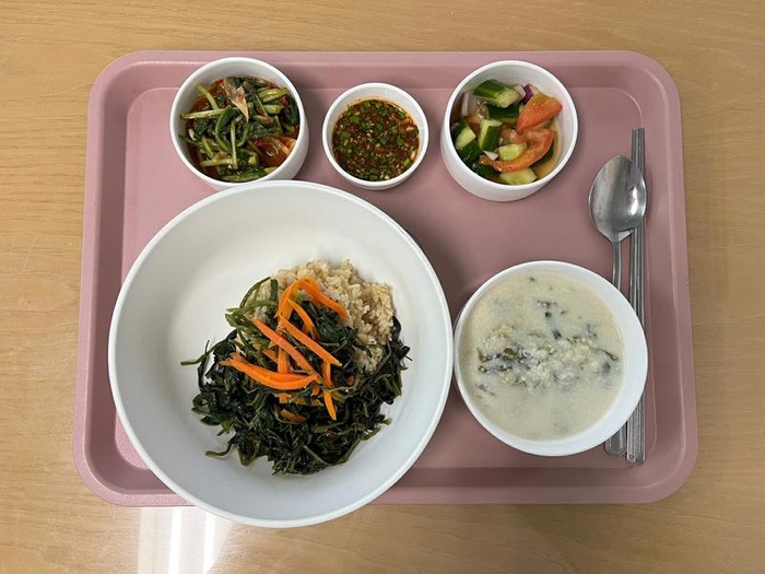 에덴요양병원 건강채식밥상 - 우거지콩탕 -