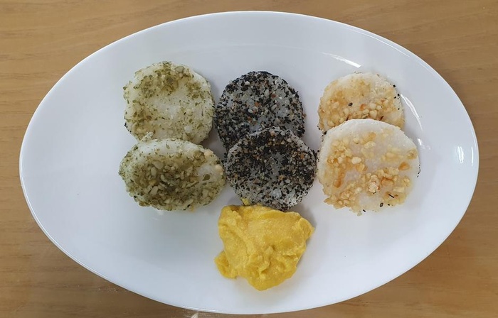 에덴요양병원 건강채식밥상 - 마삼색샐러드 - 