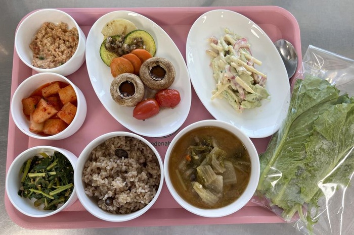 에덴요양병원 건강채식밥상 - 셀러리샐러드 -