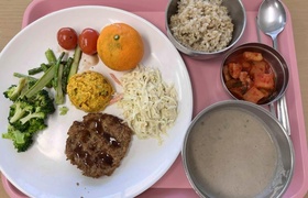 에덴요양병원 건강채식밥상 - 양송이스프