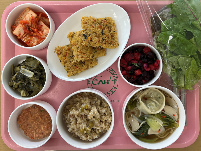 에덴요양병원 건강채식밥상 - 기장파이 -