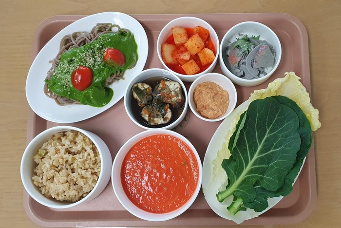 에덴요양병원 건강채식밥상 - 당근스프 - 