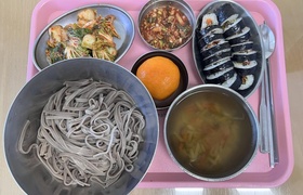 에덴요양병원 건강채식밥상 - 메밀칼국수